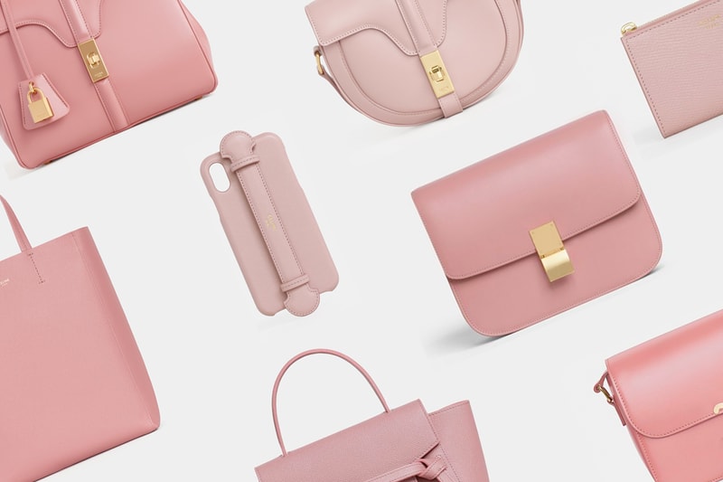 celine classic 16 handbags pink valentines limited
