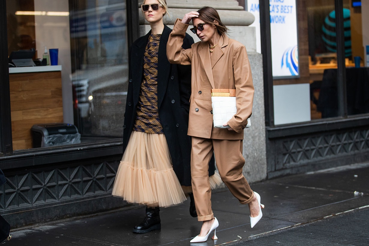 fall 2020 street style trends pantone colors New York fashion week