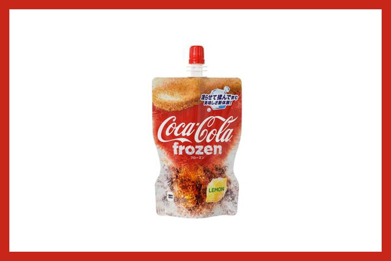 coca cola japan frozen lemon coca cola