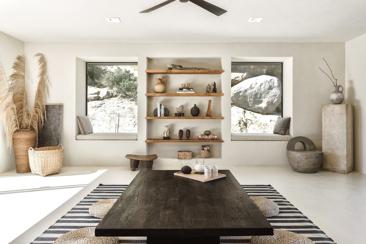 villa kuro beautiful house rent nature airbnb Joshua Tree National Park
