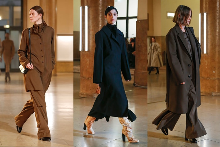 #PFW:迂迴在法式長廊中,Lemaire 低調簡約的單色調優雅呢喃!