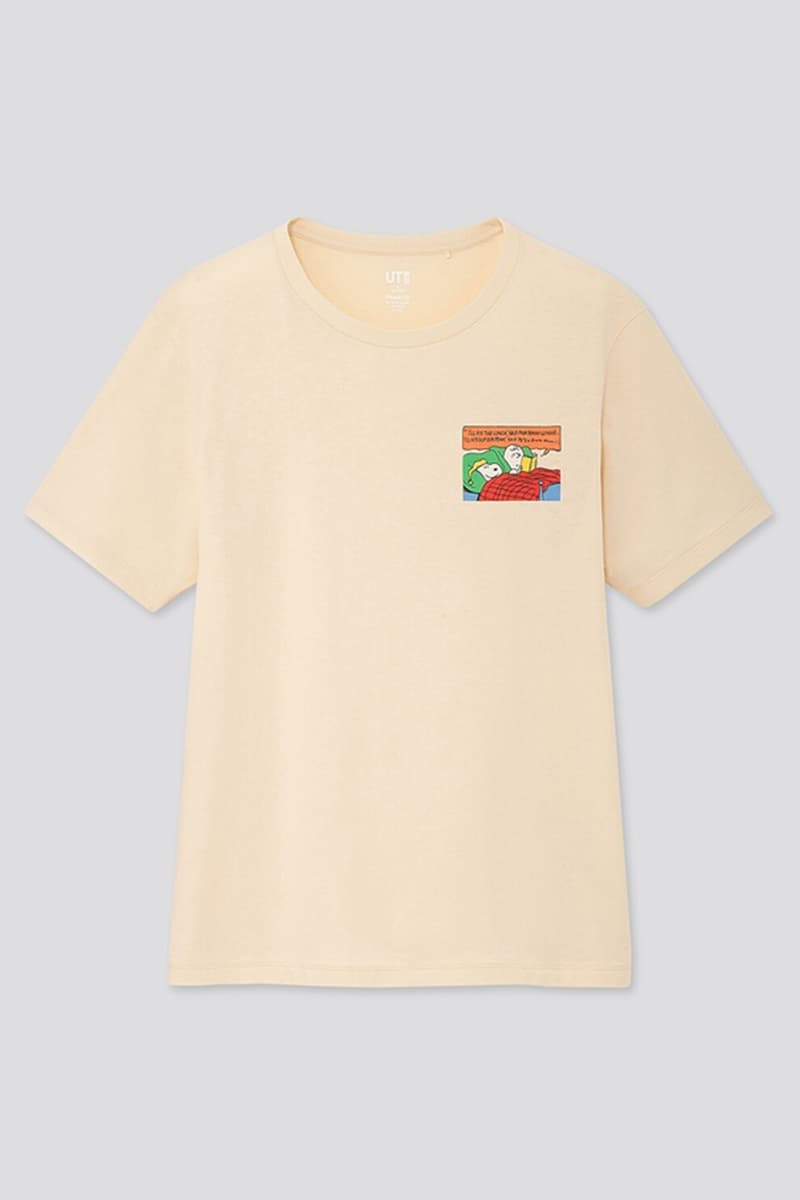 uniqlo PEANUTS snoopy t shirt collection 2020
