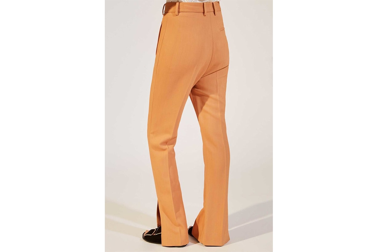 pants trends split hem trouser detail Victoria beckham 2020 fashion trend