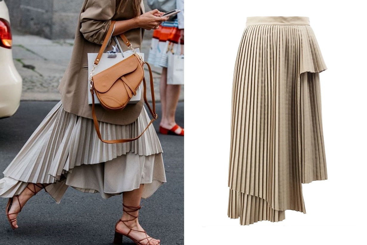 best pleated skirts ss2020