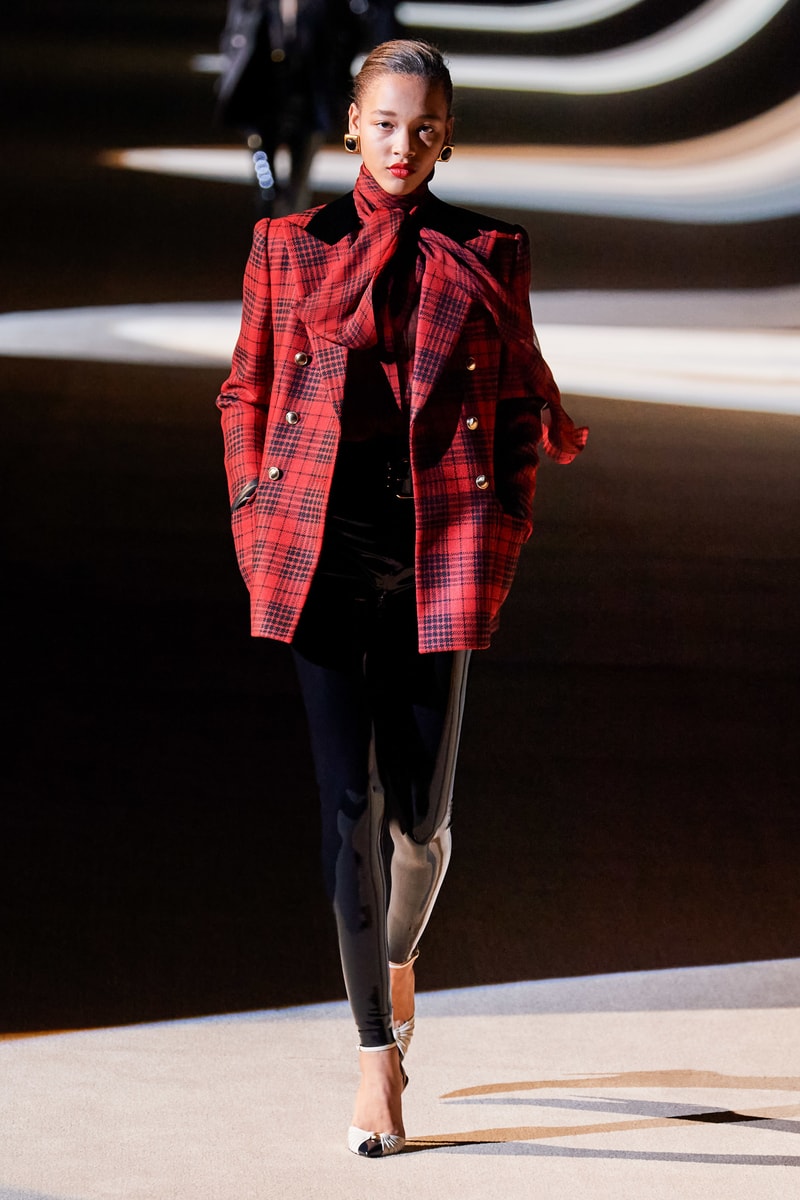 saint laurent Anthony Vaccarello pfw 2020fw paris