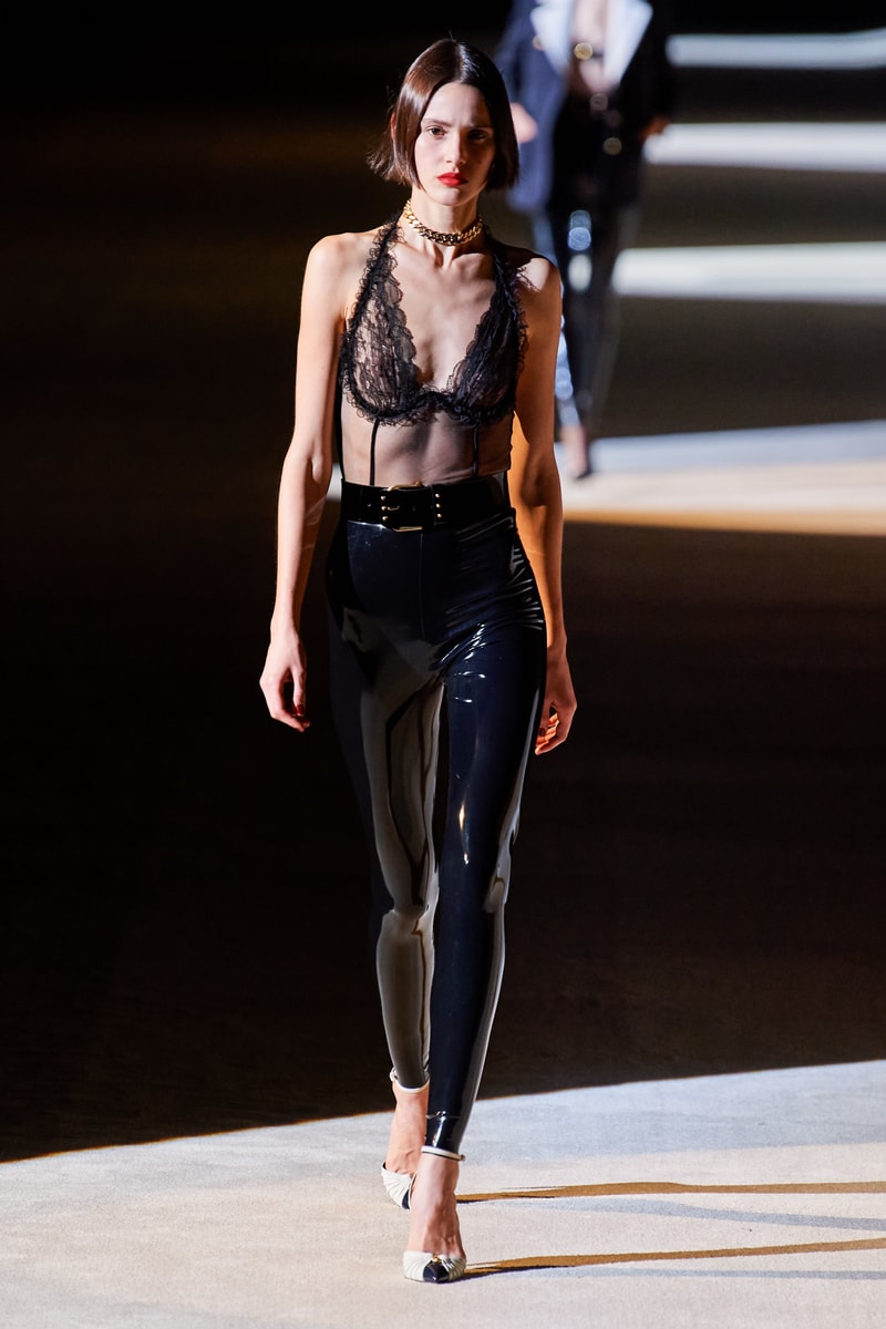 saint laurent Anthony Vaccarello pfw 2020fw paris