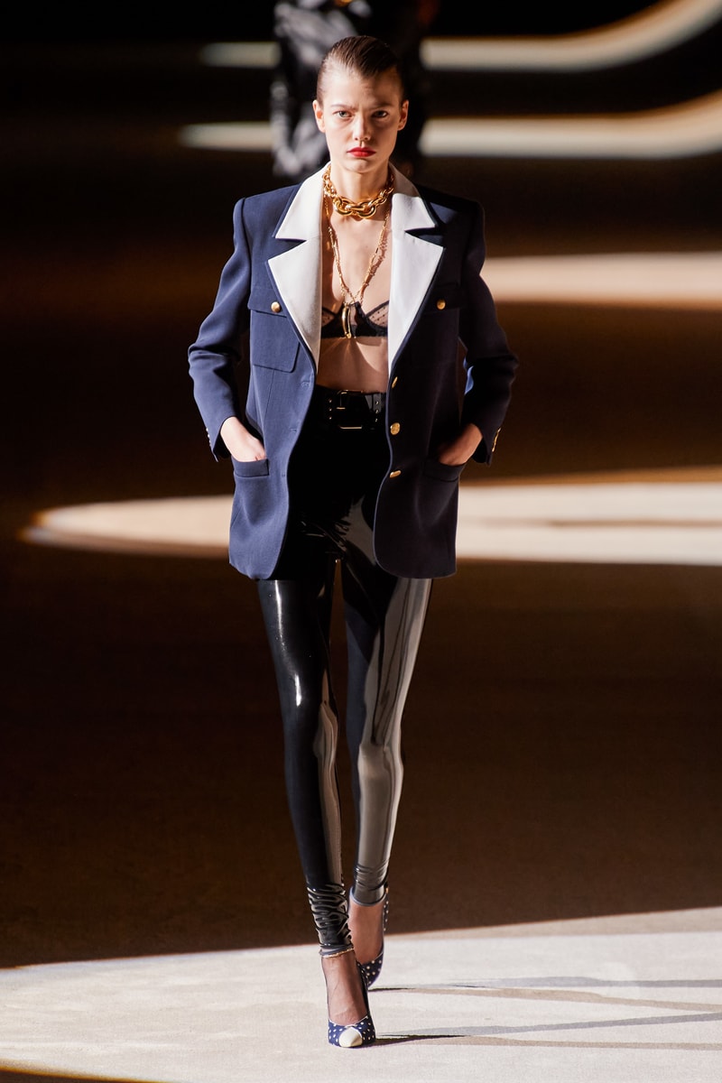 saint laurent Anthony Vaccarello pfw 2020fw paris