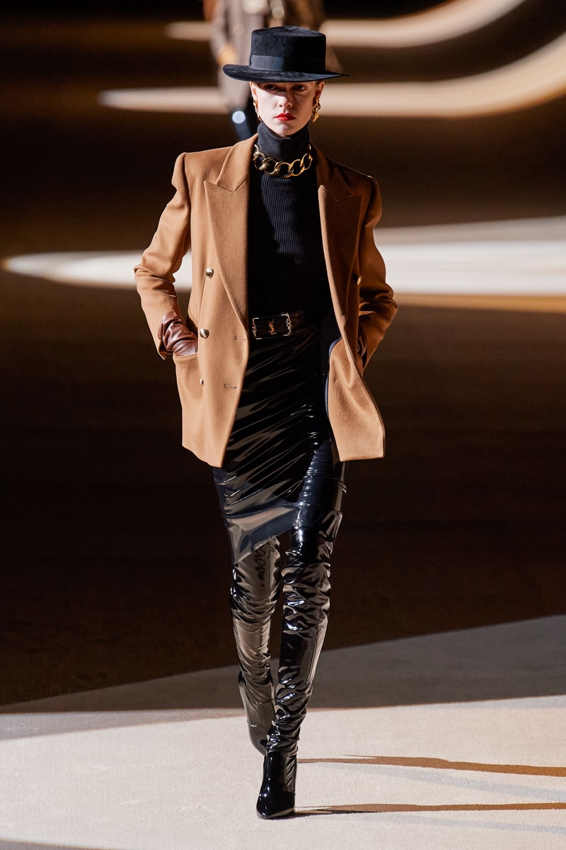 saint laurent Anthony Vaccarello pfw 2020fw paris