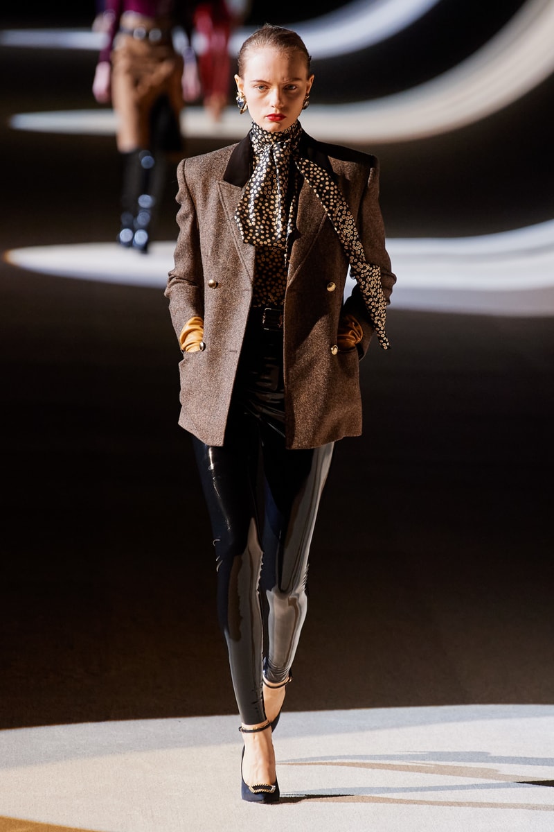 saint laurent Anthony Vaccarello pfw 2020fw paris