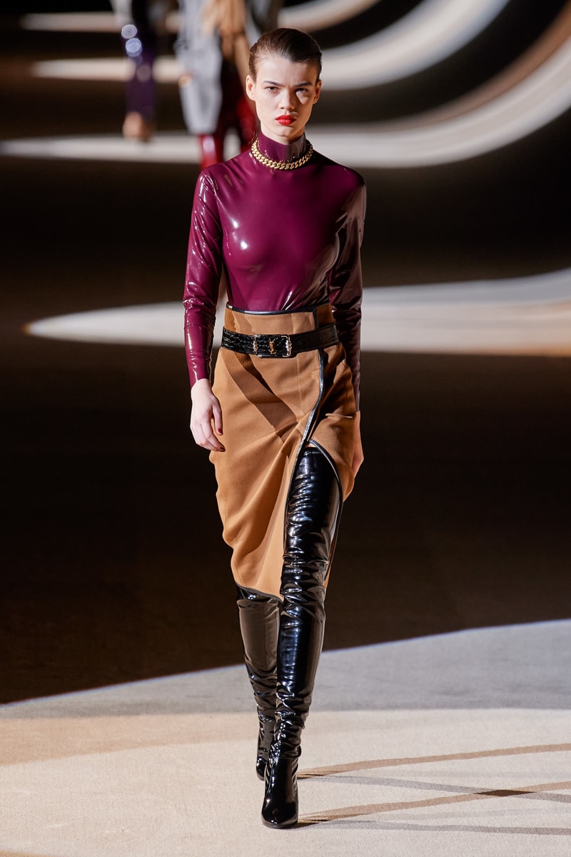 saint laurent Anthony Vaccarello pfw 2020fw paris