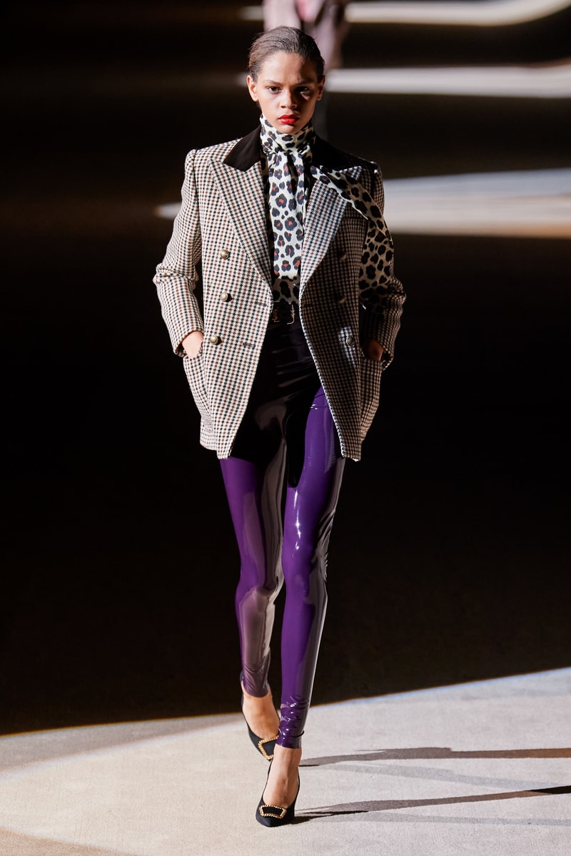 saint laurent Anthony Vaccarello pfw 2020fw paris