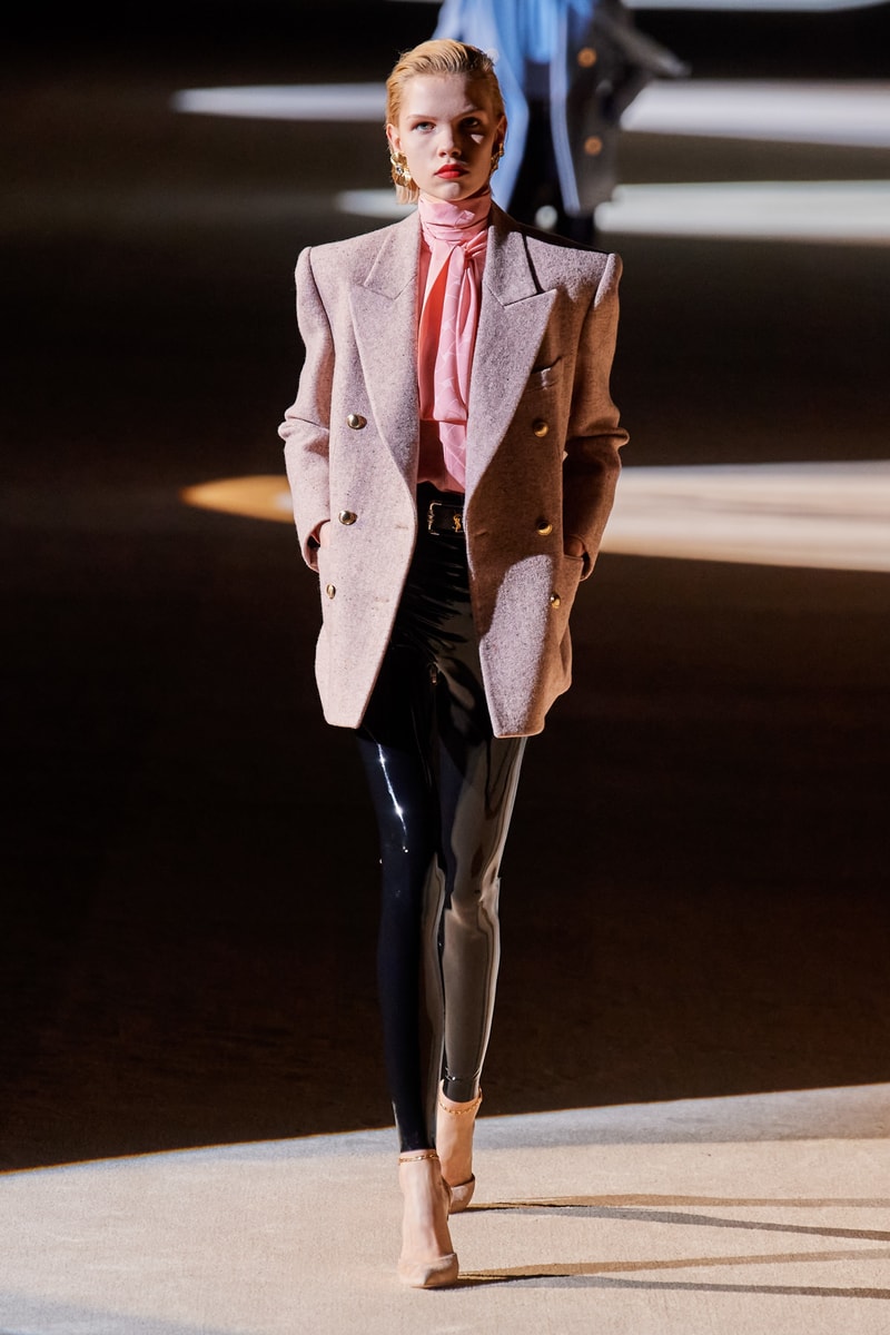 saint laurent Anthony Vaccarello pfw 2020fw paris