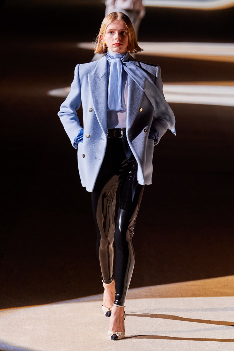 saint laurent Anthony Vaccarello pfw 2020fw paris