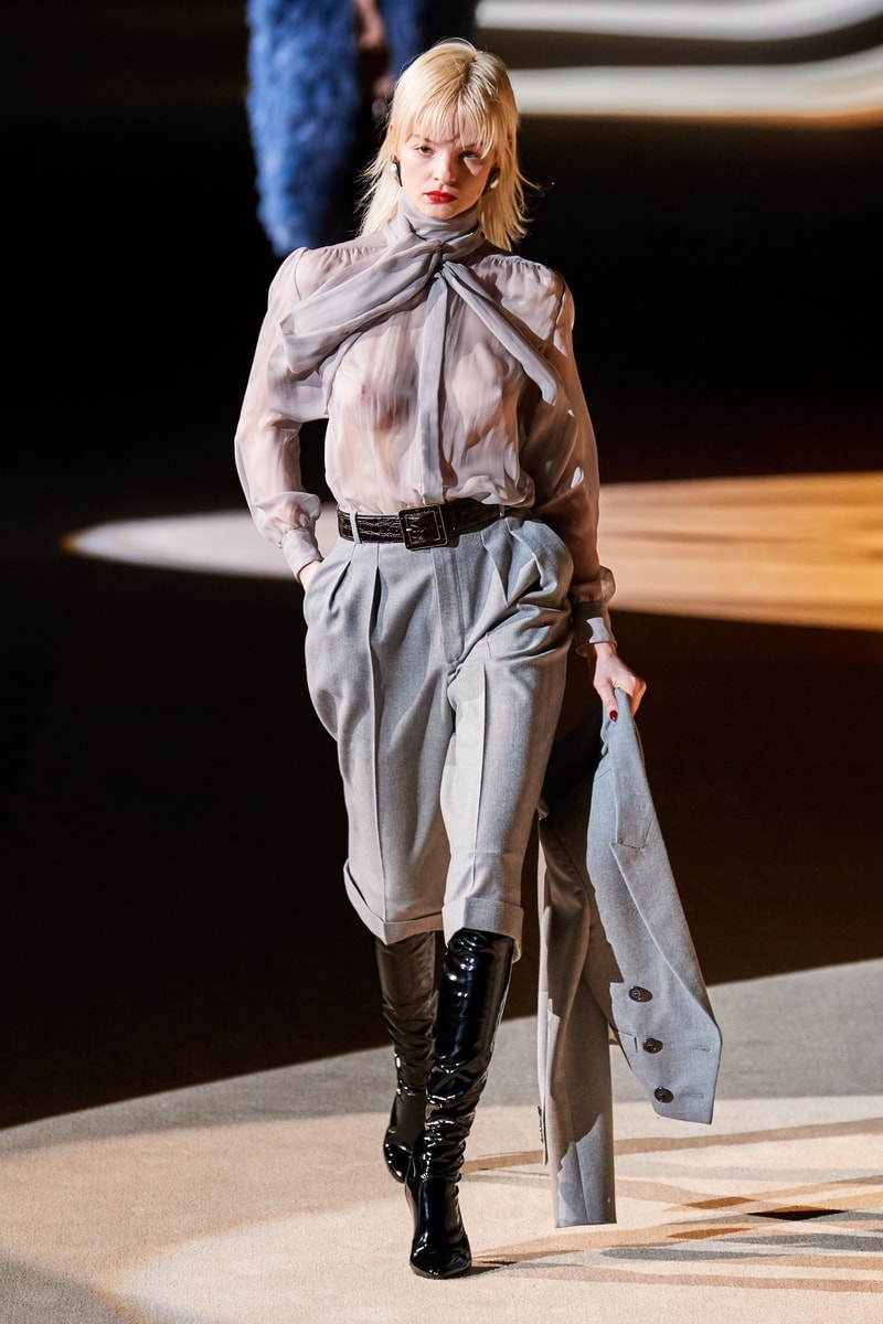 saint laurent Anthony Vaccarello pfw 2020fw paris