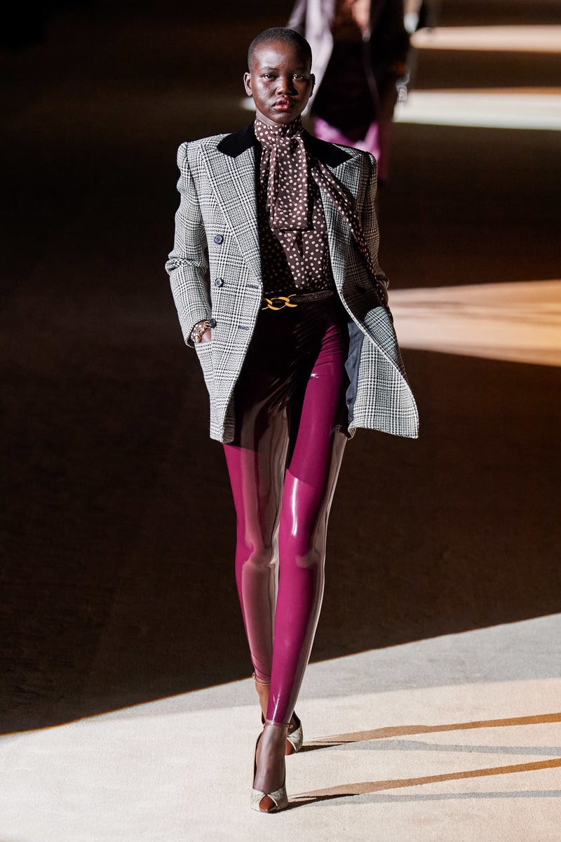 saint laurent Anthony Vaccarello pfw 2020fw paris