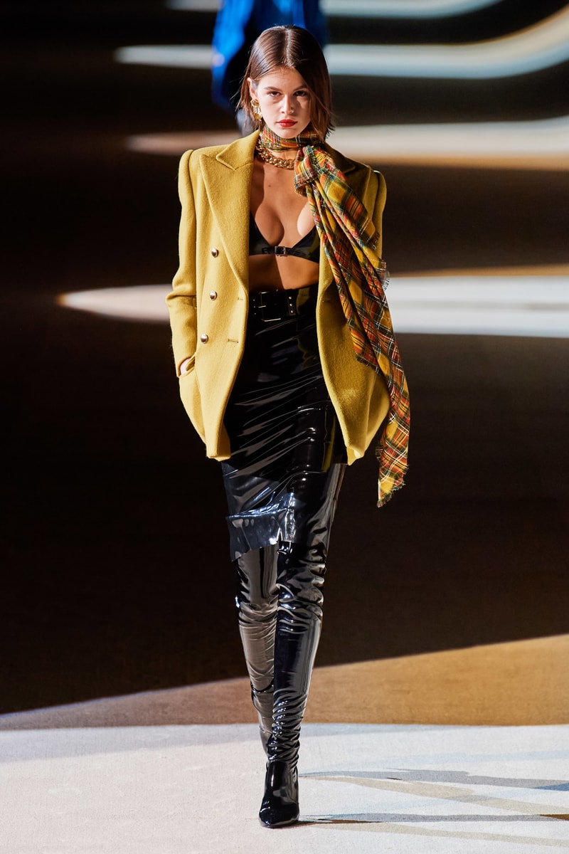 saint laurent Anthony Vaccarello pfw 2020fw paris