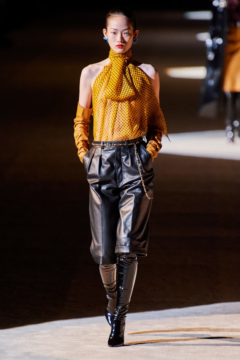 saint laurent Anthony Vaccarello pfw 2020fw paris