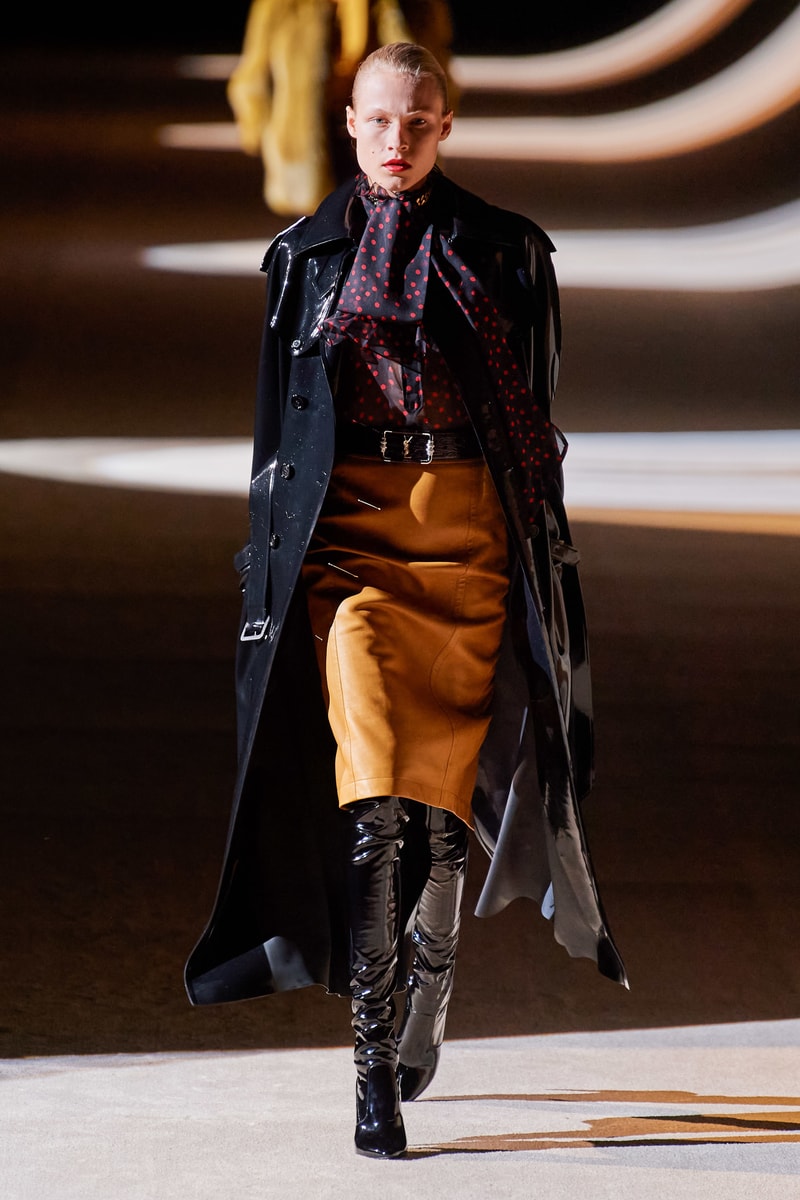 saint laurent Anthony Vaccarello pfw 2020fw paris