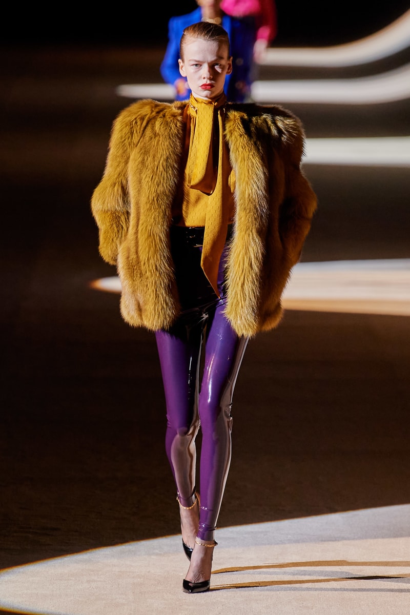 saint laurent Anthony Vaccarello pfw 2020fw paris