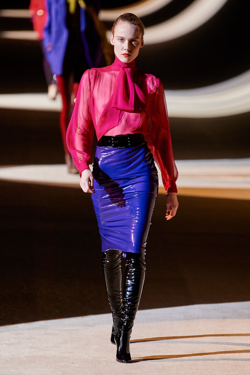 saint laurent Anthony Vaccarello pfw 2020fw paris