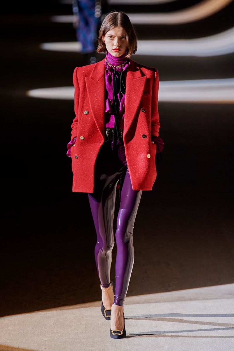 saint laurent Anthony Vaccarello pfw 2020fw paris