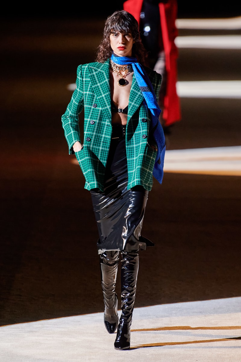 saint laurent Anthony Vaccarello pfw 2020fw paris