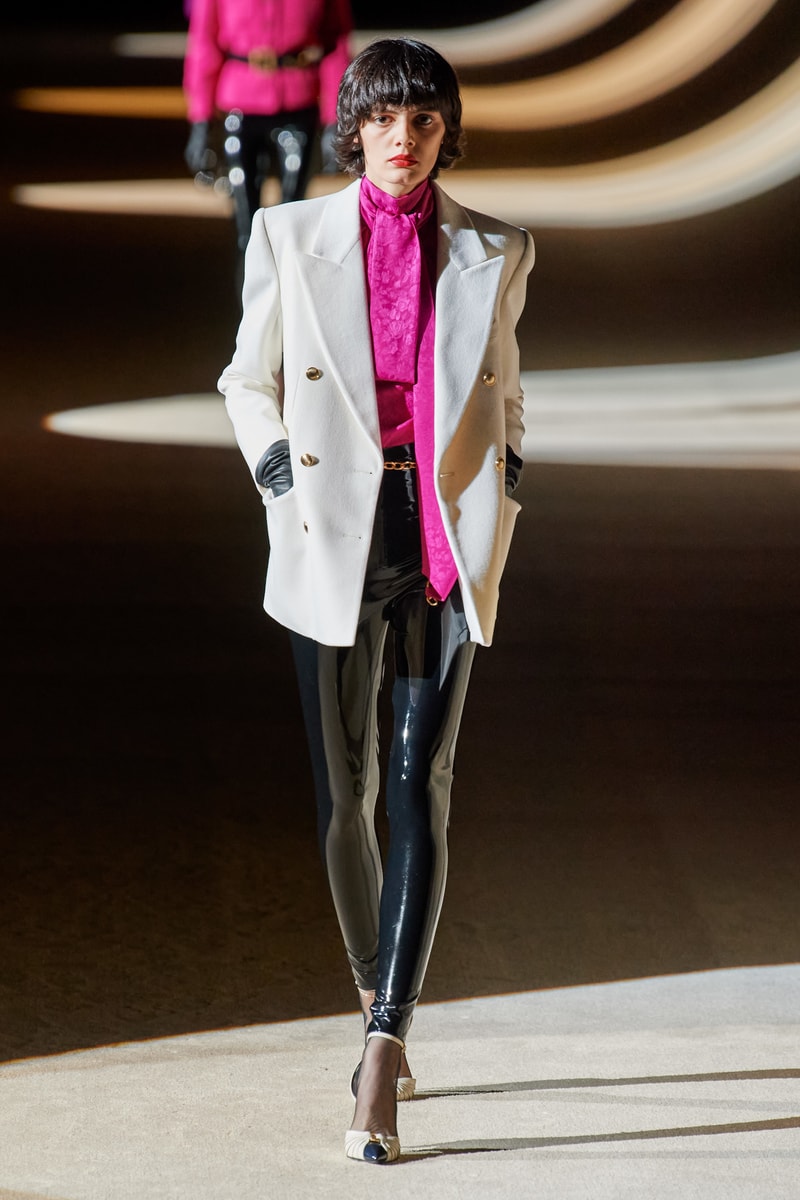 saint laurent Anthony Vaccarello pfw 2020fw paris