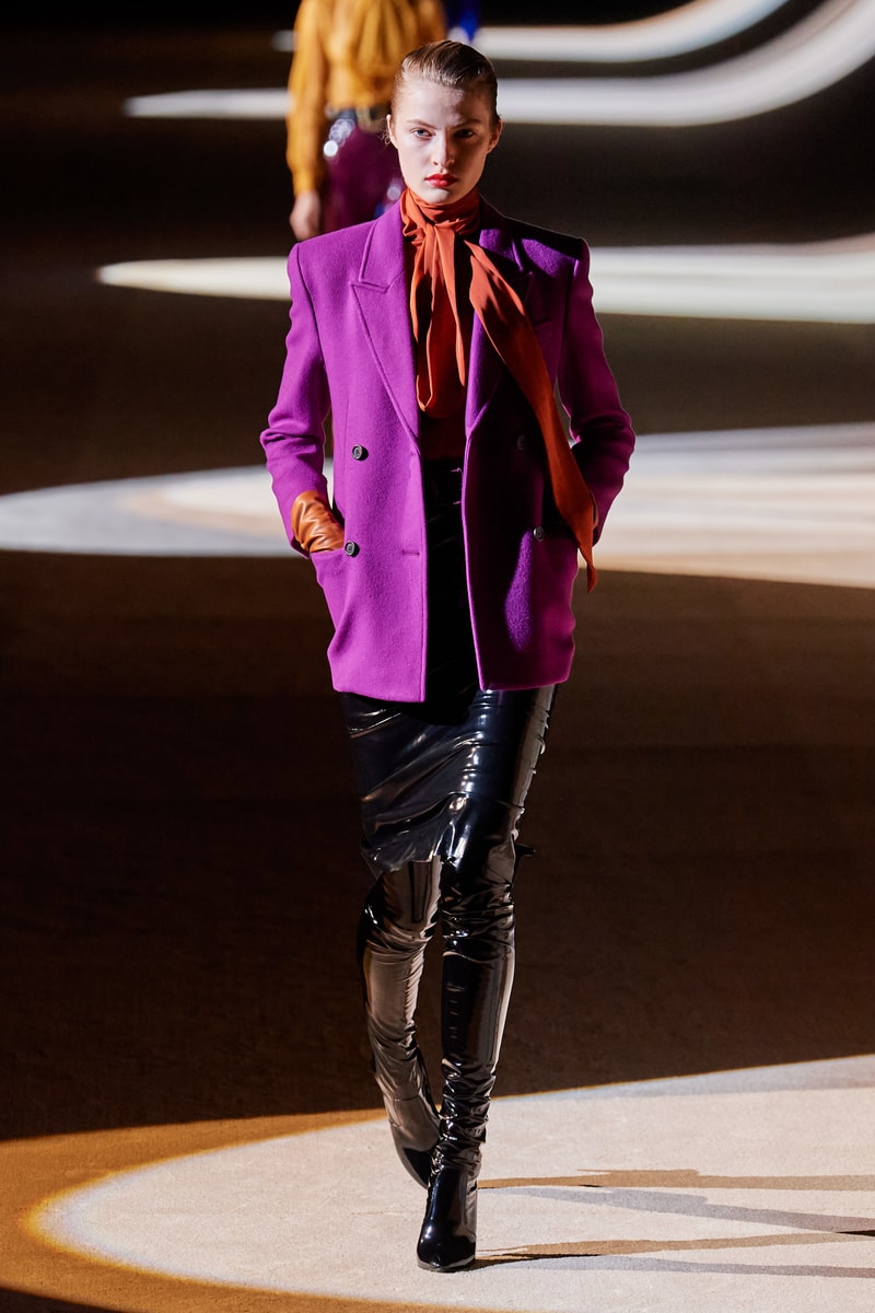 saint laurent Anthony Vaccarello pfw 2020fw paris