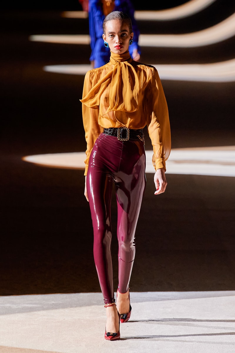 saint laurent Anthony Vaccarello pfw 2020fw paris