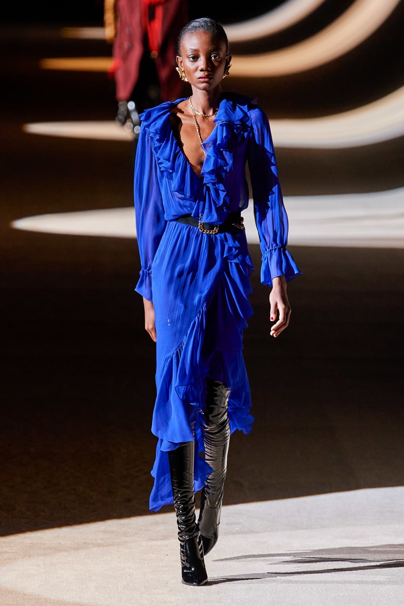 saint laurent Anthony Vaccarello pfw 2020fw paris
