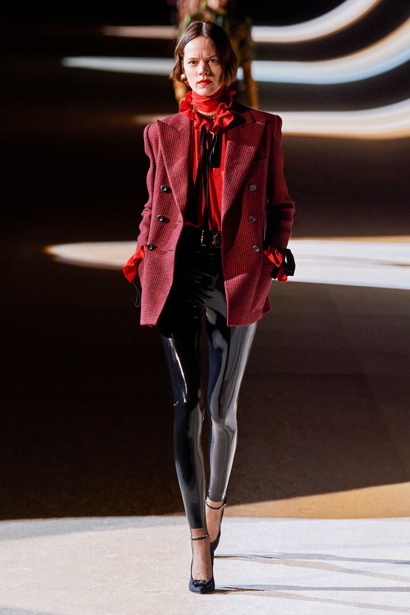 saint laurent Anthony Vaccarello pfw 2020fw paris