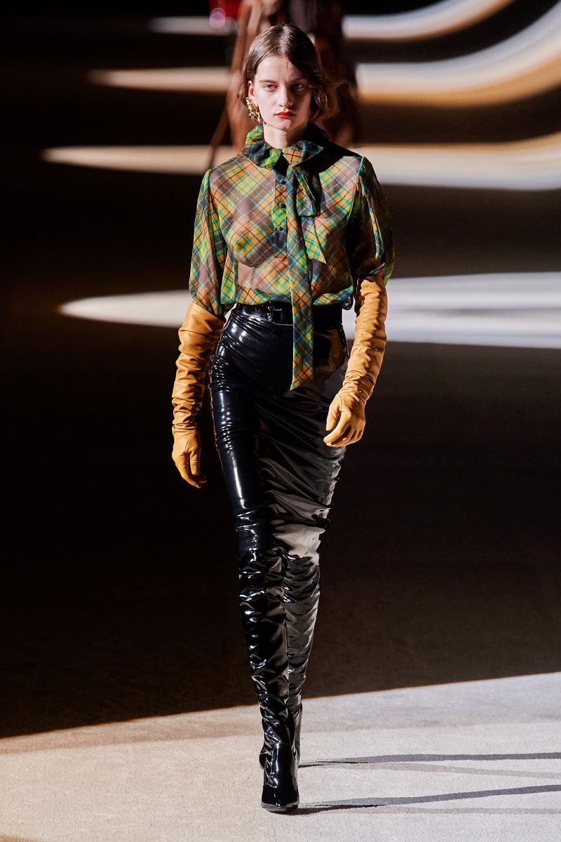 saint laurent Anthony Vaccarello pfw 2020fw paris