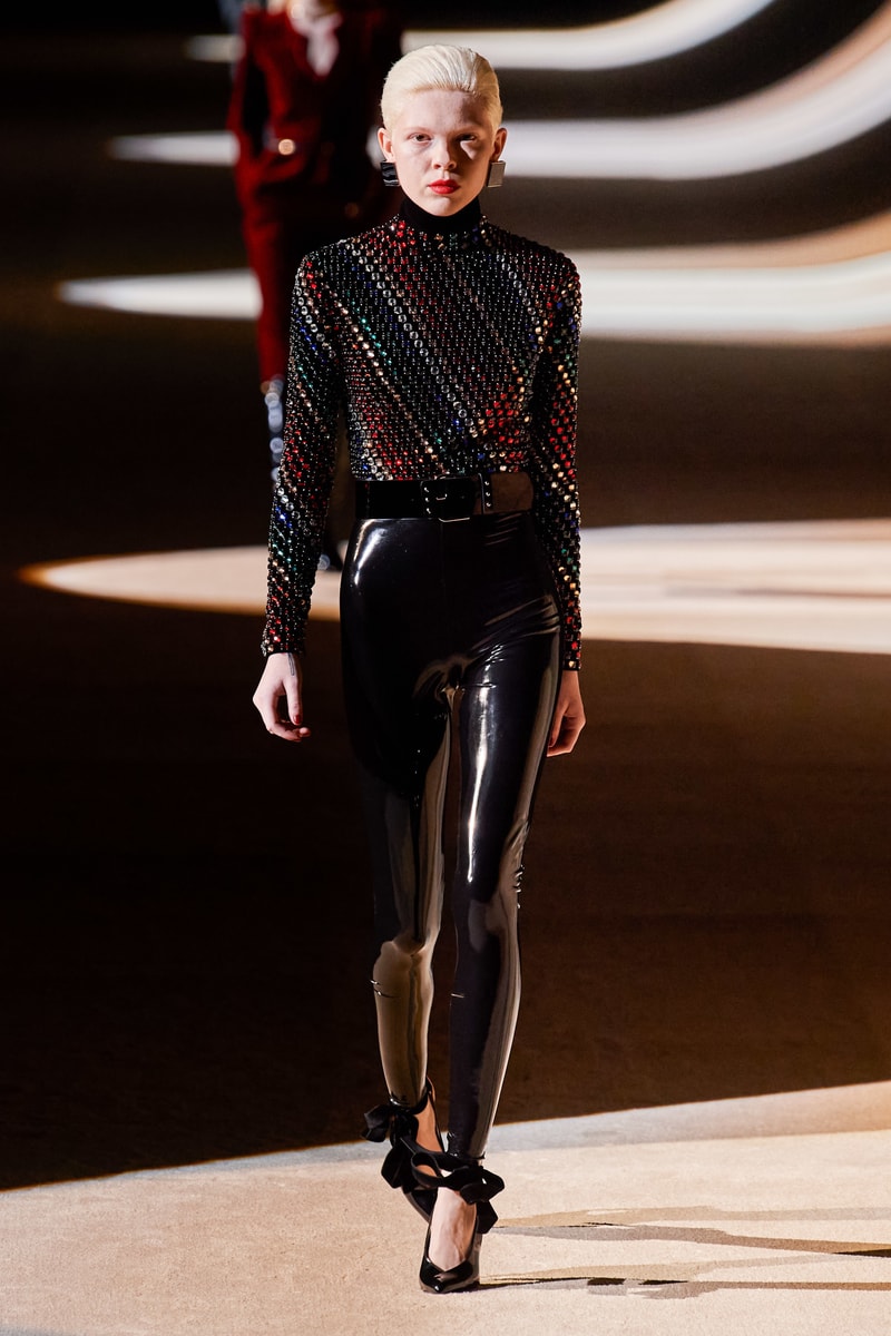 saint laurent Anthony Vaccarello pfw 2020fw paris