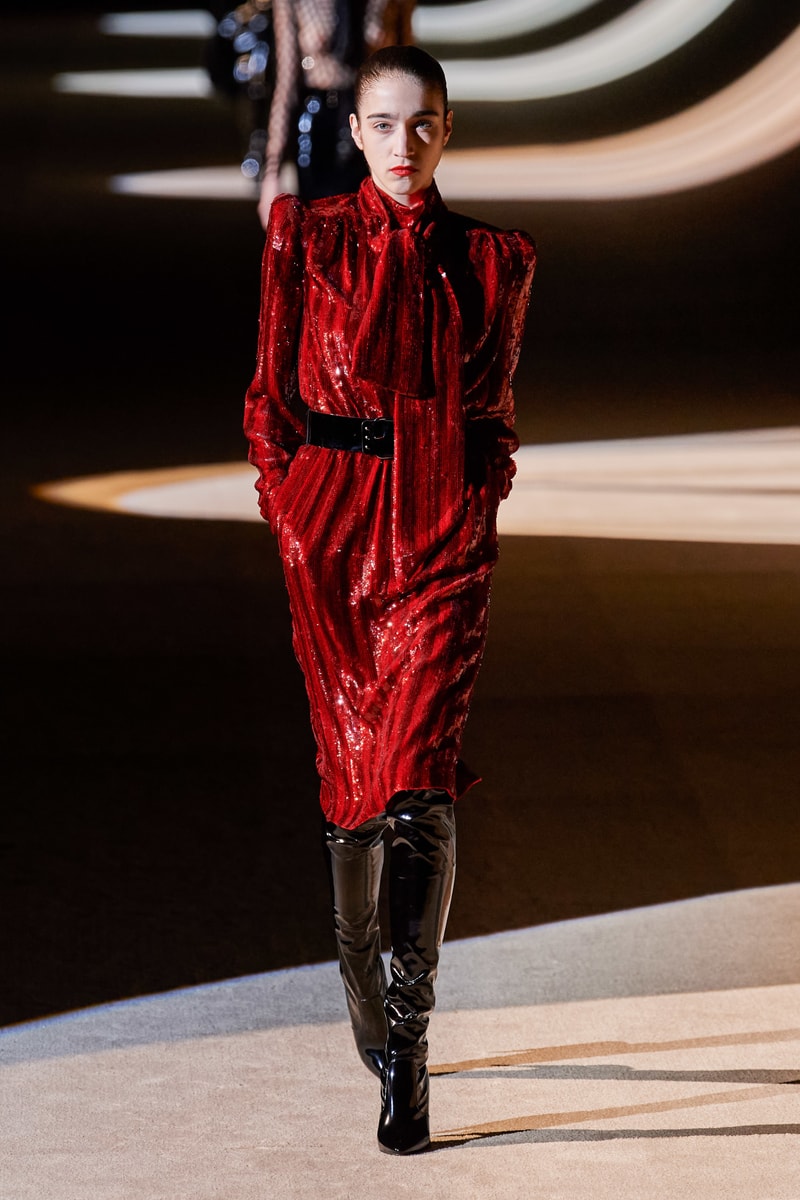 saint laurent Anthony Vaccarello pfw 2020fw paris