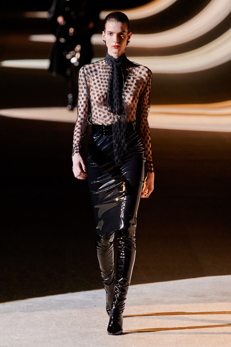 saint laurent Anthony Vaccarello pfw 2020fw paris
