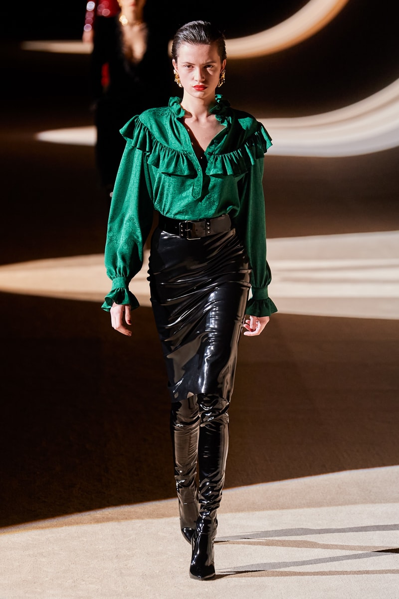 saint laurent Anthony Vaccarello pfw 2020fw paris