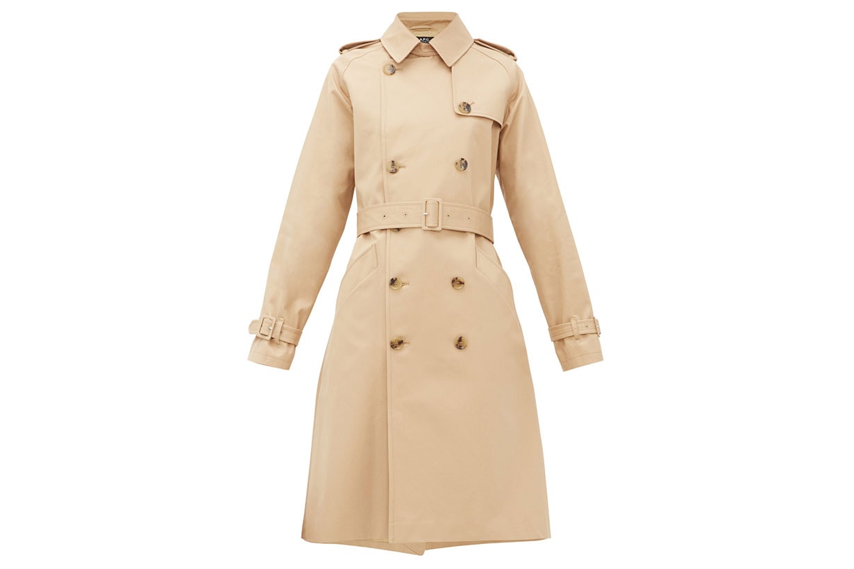 Greta Cotton-twill Trench Coat