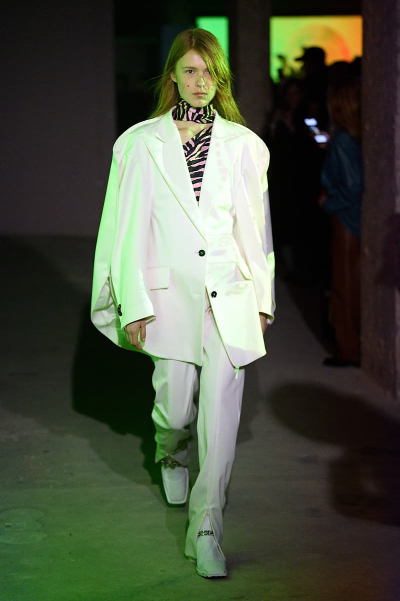 mm6 maison margiela the north face collaboration aw20 lfw fashion show