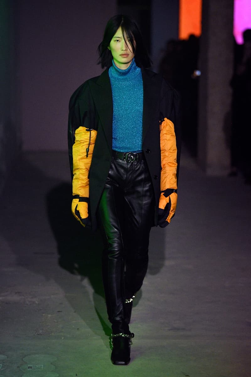 mm6 maison margiela the north face collaboration aw20 lfw fashion show