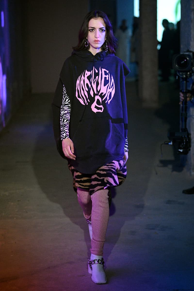 mm6 maison margiela the north face collaboration aw20 lfw fashion show