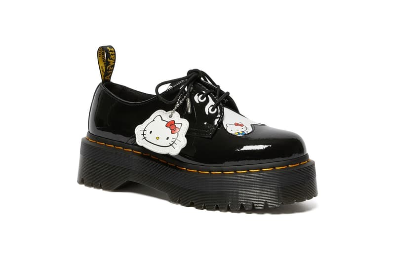 dr Martens hello kitty collaboration collection boots shoes