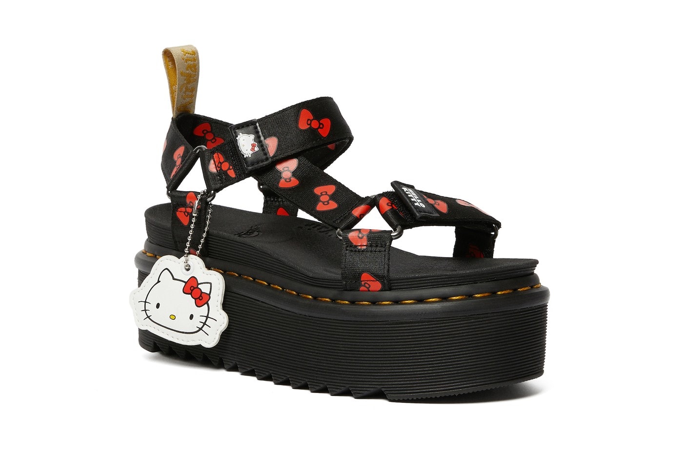 dr Martens hello kitty collaboration collection boots shoes