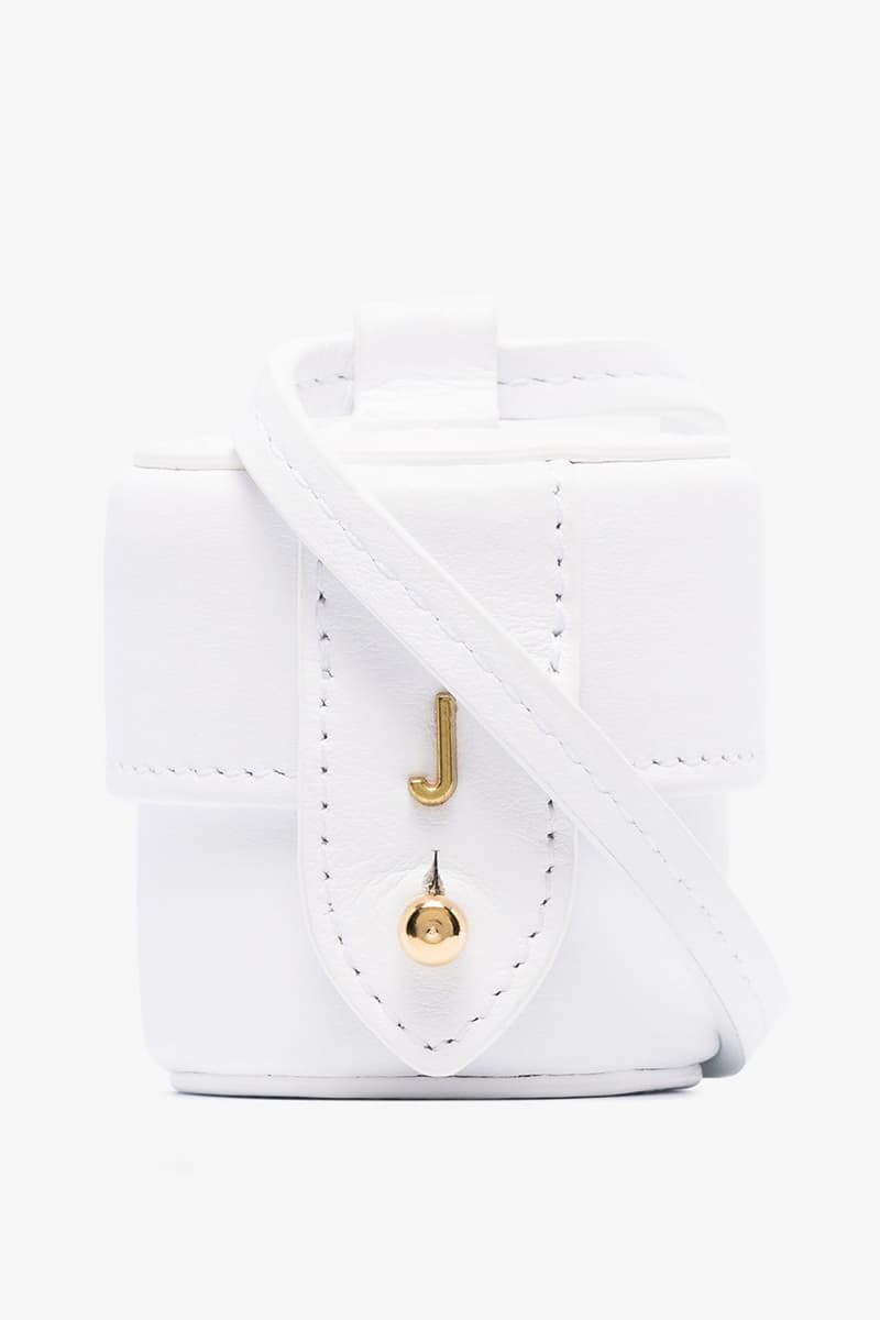 jacquemus mini white le vanity bag