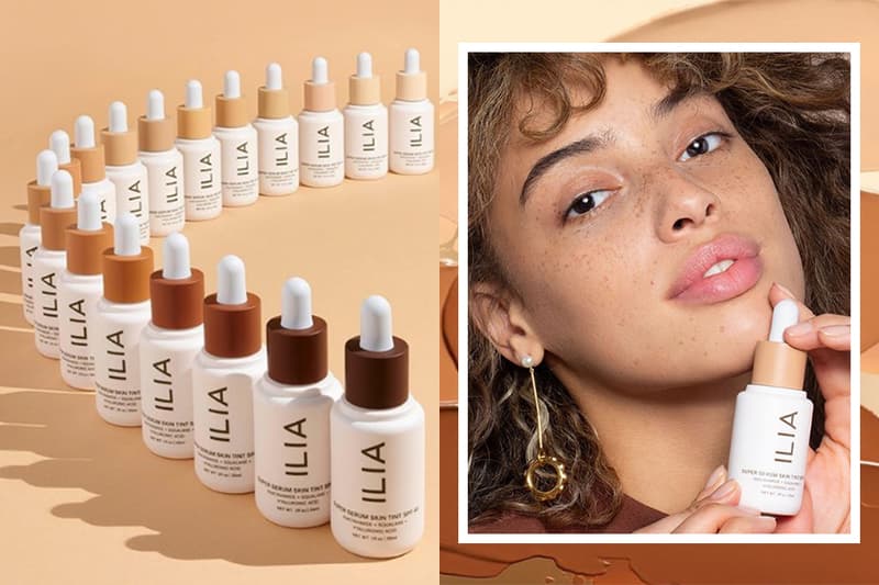 ilia clean beauty vegan super serum skin tint spf 40 makeup skincare