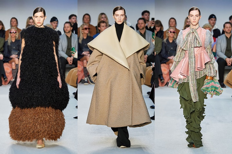 Model walks on JW Anderson Runway during London Fashion Week