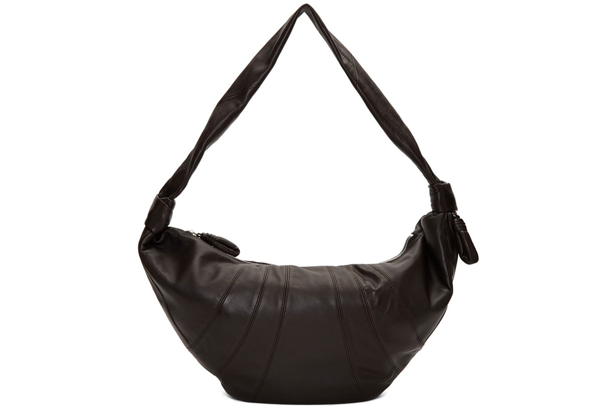 Lemaire Brown Large Croissant Bag