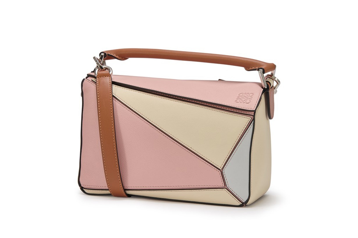 LOEWE Paula's Ibiza Puzzle small leather bag