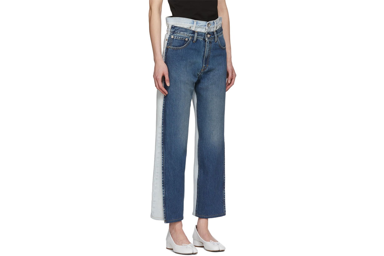 Maison Margiela Blue Double Jeans
