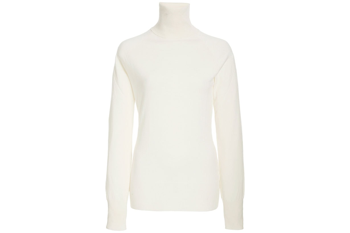 Martin Grant Wool Knit Turtleneck Sweater