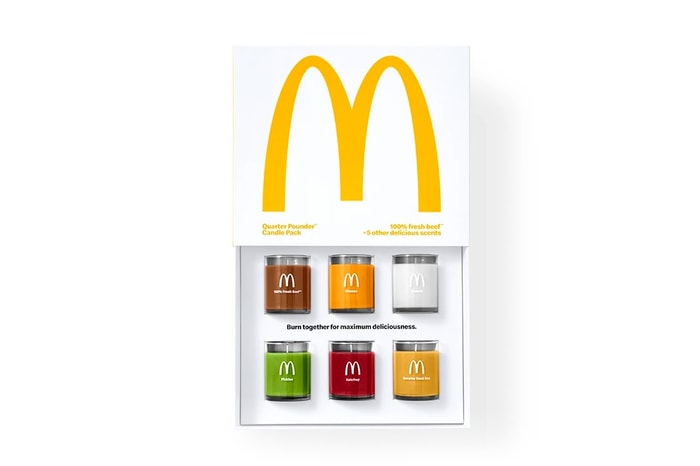 究竟漢堡芝士會是什麼味道?McDonald's 這次竟然推出香氛蠟燭組合!
